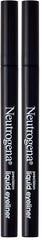 Neutrogena Precision Liquid Eyeliner with Honey & Coconut, Hypoallergenic, Smudge- & Water-Resistant Eyeliner Makeup for Precise Application, Jet Black, 0.013 fl. oz (Pack of 2)