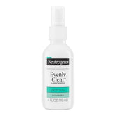 Neutrogena Evenly Clear Clarifying Hypochlorous Acid Spray, Purifying Face & Body Mist Helps Refresh Acne-Prone Skin While Fighting Impurities Anytime, Anywhere, 4 fl. oz