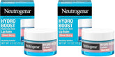 Neutrogena Hydro Boost Hyaluronic Acid Lip Balm,Nourishing Vitamin E Leaves Lips Feeling Hydrated,Sheer Pink Tinted Color with a Sweet Berry Flavor,Sheer Berry,0.5 oz,(Pack of 2)