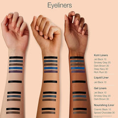 Neutrogena Smokey Kohl Eyeliner with Antioxidant Vitamin E, Water-Resistant & Smooth-Gliding Eyeliner Makeup, Dark Brown, 0.014 oz (Pack of 2)