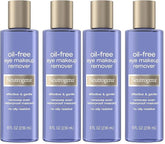 Neutrogena Oil-Free Eye Makeup Remover & Cleanser,Gentle & Non-Greasy Makeup Remover for Waterproof Mascara,8 fl. Oz,(Pack of 4)