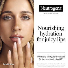 Neutrogena Hydro Boost Hyaluronic Acid Lip Balm, Nourishing Vitamin E Leaves Lips Feeling Hydrated, Sheer Pink Tinted Color with a Sweet Berry Flavor, Sheer Berry, 0.5 oz