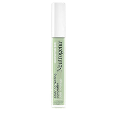 Neutrogena Clear Coverage Color Correcting Lightweight Face Concealer Makeup with Niacinamide & Green Pigment to Help Reduce Redness, 0.24 Fl Oz