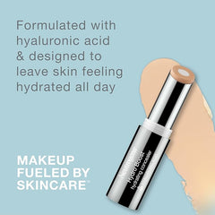 Neutrogena Hydro Boost Hydrating Concealer Stick, Oil-Free, Lightweight Cover-Up Makeup with Hyaluronic Acid Refreshes Dry Skin & Provides Buildable Coverage, 40 Medium, 0.12 Oz